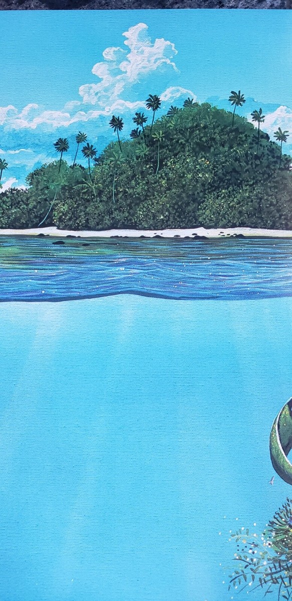 Robert Lyn Nelson HAND SIGNED Undersea Song Cherish our land
