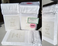 6pc Everhome Egyptian Cotton 700 Thread Count KING Sheet Set Fitted Flat Pillow