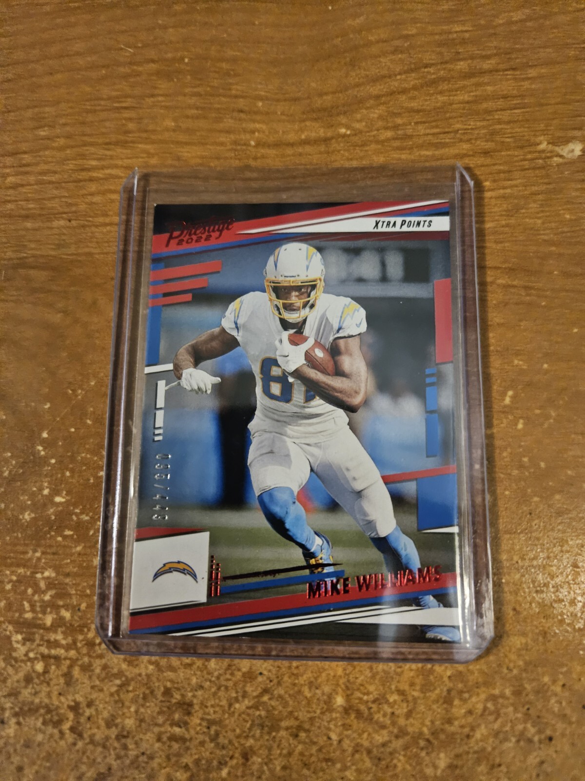 2022 PANINI PRESTIGE FOOTBALL 95/449 RED XTRA POINTS #153 MIKE WILLIAMS NM/M