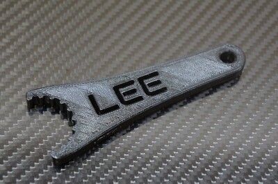 Custom 3D Logo Lock Ring Die Wrench for LEE Precision 90093 Upgrade