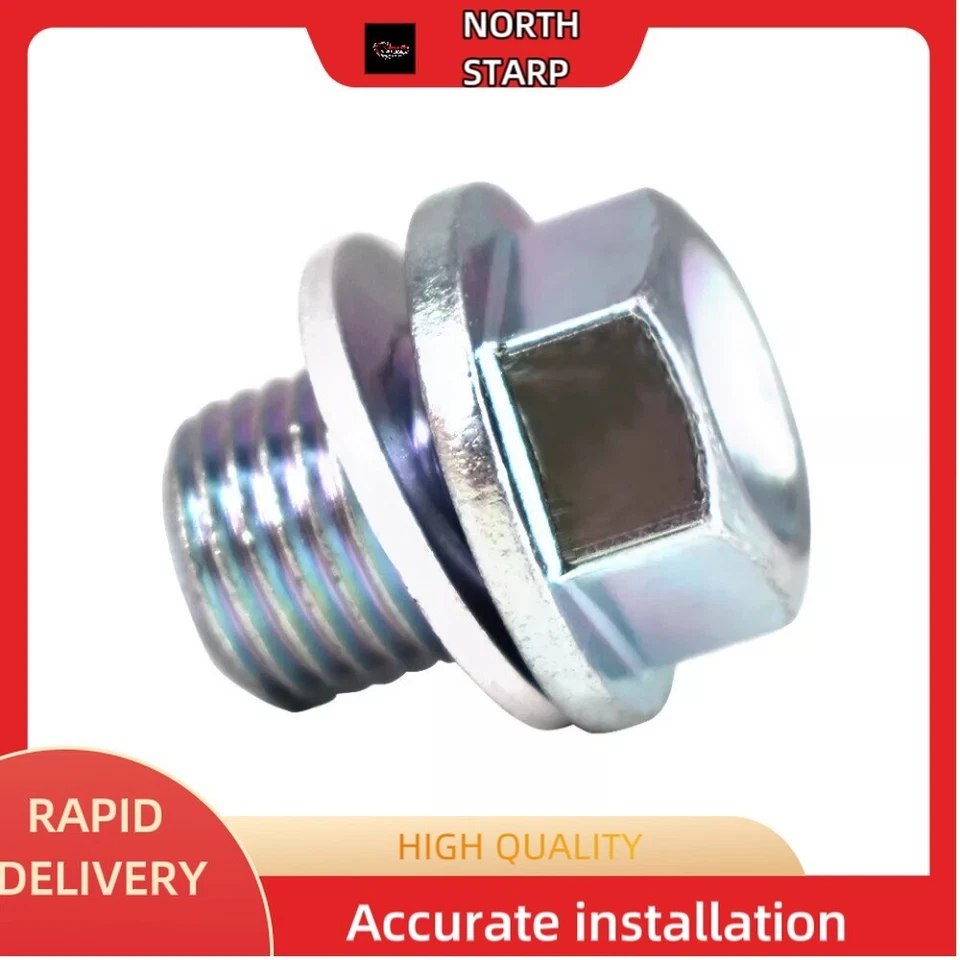 Bomba de aceite tapón perno 90009-R70-A00 se adapta a Honda Civic MK3 MK5 MK7 Accord MK6 EE. UU.- Foto 3 de 4