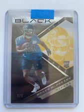 2022 Panini Black Rookies Gold #D /5 Roger McCreary #157 Rookie RC SSP