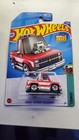 Hot Wheels Toond Chevy Silverado Red Hot Trucks: Diecast Car/Truck