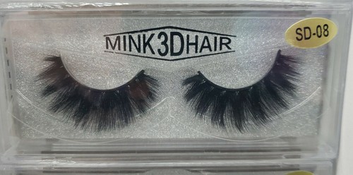 10 Pairs 3D Mink Lashes False Eyelashes Natural/Thick Long SD-08 NEW IN BOX READ - Picture 2 of 5