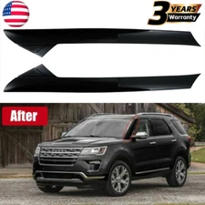 For 2011-19 Ford Explorer Windshield Outer Trim Pillar Molding Right&Left Side
