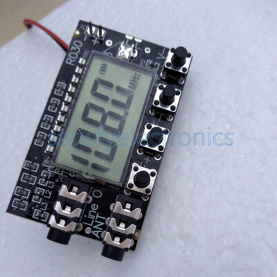 FM receiver board Digital LCD 76MHz--108 MHz FM radio stereo FM receiver