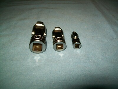 #ad #ad Snap on™ 1 4quot; 3 8quot; 1 2quot; Combination drive Universal Joint Adaptor Set 103UFTS $124.99