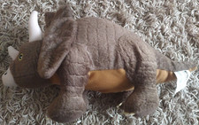 Triceratops Dinosaur 13" Brown Stuffed Animal Plush Toy Kohls Cares For Kids