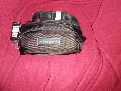 Valentino by Mario Valentino Spa Fanny Pack Black NWT - 第 1/2 張圖片