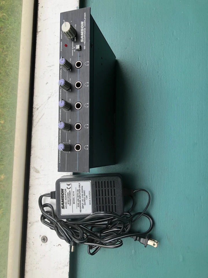 Samson G5 5-Channel Headphone Amplifier with A/C - Image 2 of 4