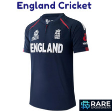 ENGLAND CRICKET ICC T20 WORLD CUP 2020 SHIRT MEDIUM ADULT (BNWT) NEW BALANCE