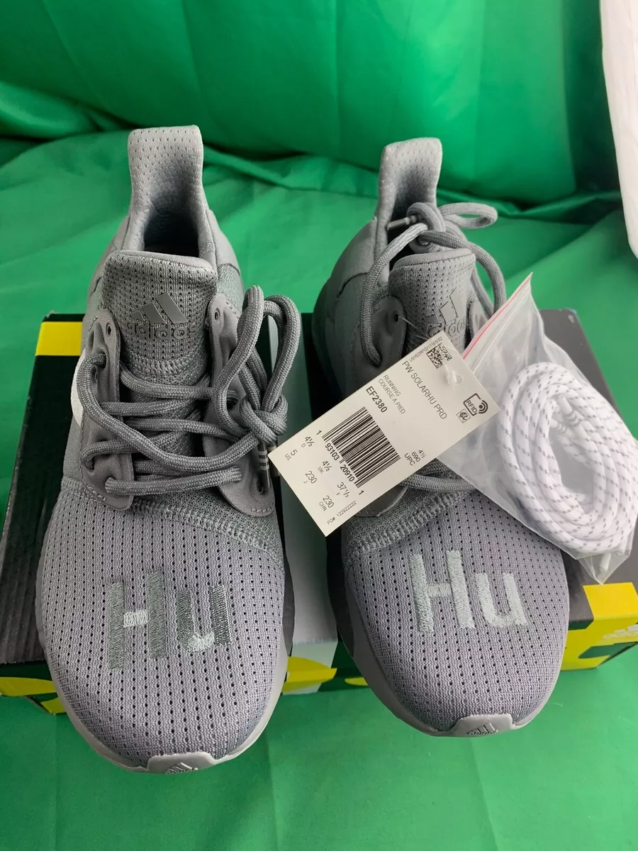 Pharrell Williams x Adidas Solar Hu Glide 'Triple Grey' - The