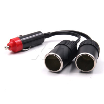 12V-24V Dual Port Car Cigarette Lighter Power Charger Adapter Socket Splitter