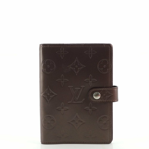 Louis Vuitton Mat Ring Agenda Cover Monogram Vernis PM | eBay