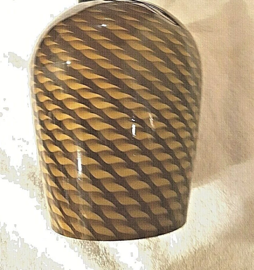 Globe of Catalina Lighting Track Pendant Ceiling Light E136385 Brown Art Glass  - Image 2 of 4