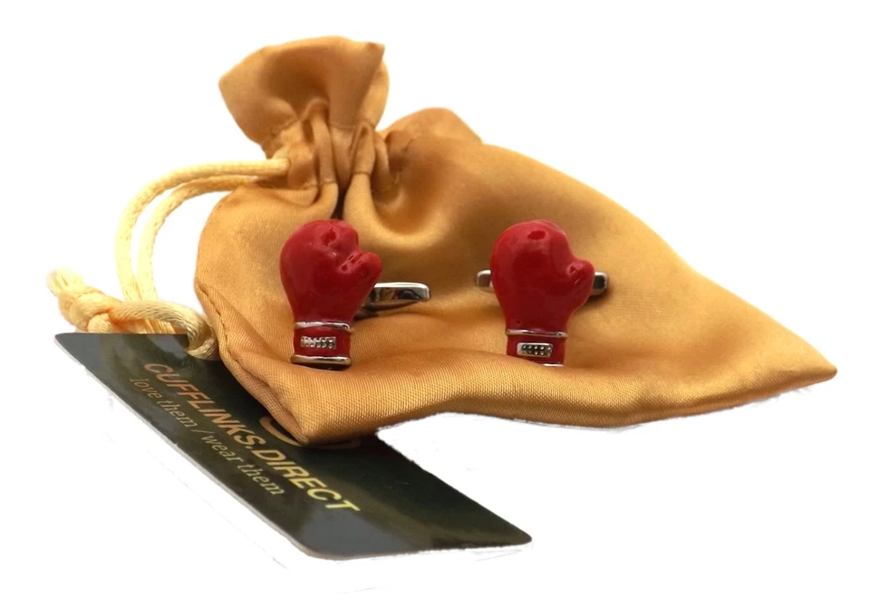 Guante de Boxeo Rojo Diseño Deportivo Fitness Hombre Regalo Gemelos por GEMELOS DIRECTOS Foto 3 de 4