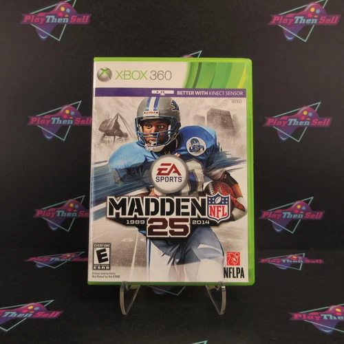 Madden NFL 25 Xbox 360 Complete - 1 Year Warranty EX Cond