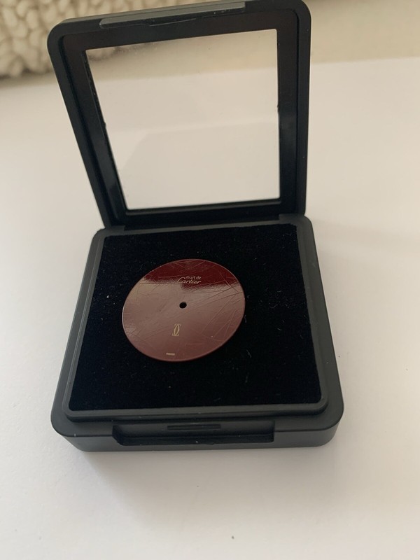 Vintage Cartier Burgundy Dial tone 26.1mm