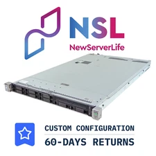 HP ProLiant DL360 Gen9 Server 2x E5-2695v3 2.3GHz =28 Cores 384GB P440AR 4xRJ45