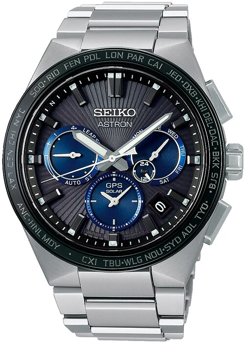 SEIKO ASTRON NEXTER 2nd NOVA SBXC119 Black Titanium GPS Men s Watch New in Box
