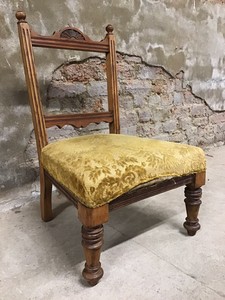 yellow nursing chair