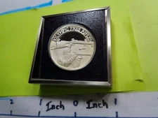 REMINGTON OLYMPIC FREE TARGET ACCURATE RIFLE NRA 999 SILVER COIN VERY RARE #D