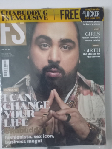 FS Magazine June 2017.  Chabuddy Cover. Free Workout Mag inside - Afbeelding 1 van 2