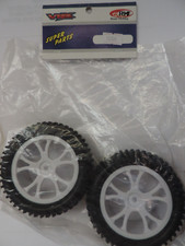 BUGGY 1/10 OFF ROAD FRONT WHEELS WITH TIRE HESAGON INTERNAL 12mm 2PCS 10300W VRX