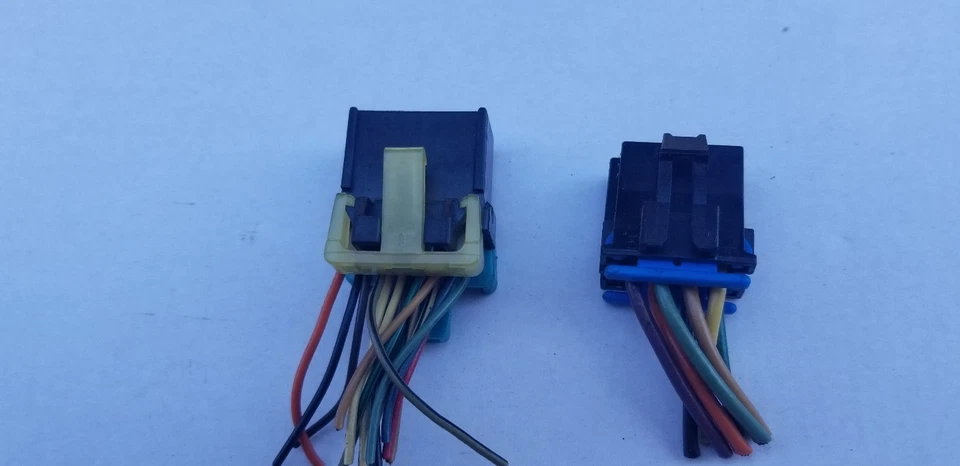 01-05 PONTIAC AZTEK MONTANA CALENTADOR CLIMATIZADOR COLETA CONECTOR CONJUNTO OEM Foto 2 de 2