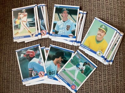 1984 Fleer Baseball #300-550 You Pick FREE SHIP Multi Discount UPDATE MARCH 2026