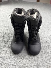 All in Motion Kids' Skylar Winter Boots - Black - Size 5