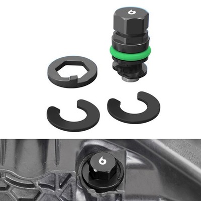 BEVINSEE Magnetische Ölablassschraube für VW Golf MK7 MK7.5 GTI R für Audi S3 8V