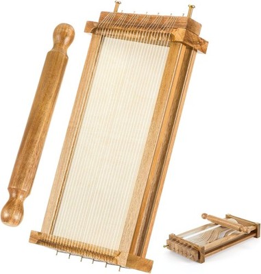 Chitarra Cutter Italian Pasta with Rolling Pin Guitar Board Making Tool Pasta Ma