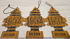 3 Little Tree Bourbon 1952 Air Freshners Discontinued Scent Fresheners Used 3 Little Tree Bourbon 1952 Air Freshners Discontinued Scent Fresheners Used