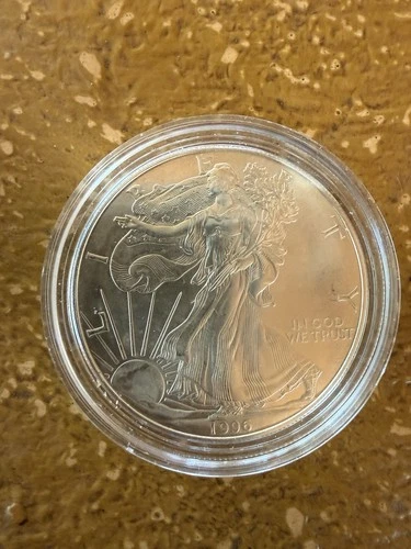 1996 Proof American Silver Eagle 1 oz .999 Silver Dollar U.S. Mint