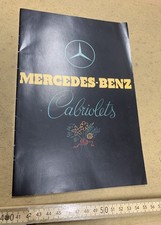 Mercedes Benz  , Cabriolets  , Oldtimer  Prospekt