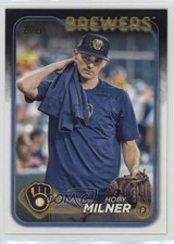 2024 Topps Update Golden Mirror Image Variation SSP Hoby Milner #US87 02wb