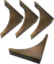 Corner Protectors for Furniture, Vintage Decorative Metal Corner Guards for Box