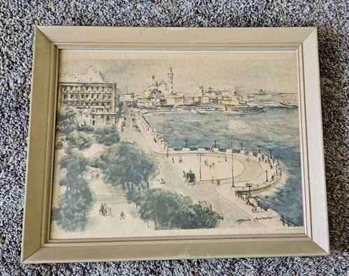 Mario Carraro Framed Print Copyright by LAI  Linee Aeree Italiane Airlines 11x14