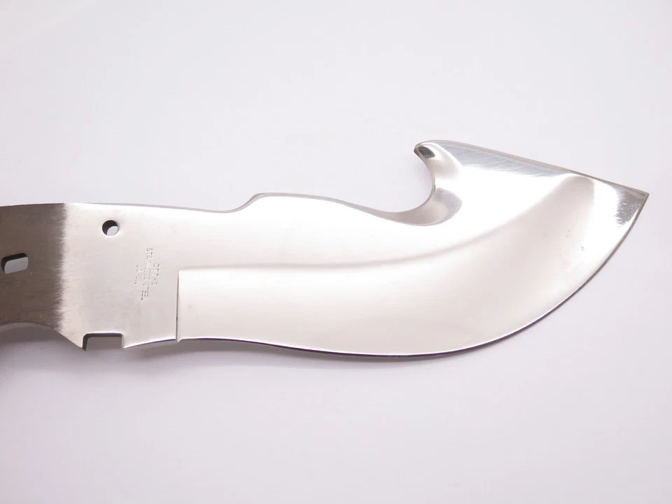 Cuchillo de caza fijo de colección Colt CT7 Serengeti Seki Japón Guthook hoja en blanco Foto 3 de 4