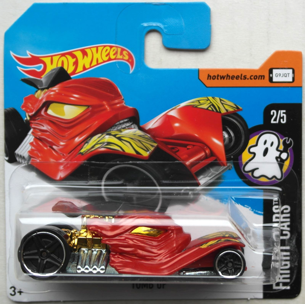 Hot Wheels Tomb Up Blutorange Fright Cars Neu/Ovp Hw Mattel Spielzeugauto Auto-image