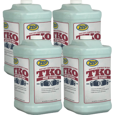 #ad #ad Zep TKO Heavy Duty Industrial Gritted Hand Cleaner Lemon Solvent free 1 Gal 4 PK $133.96