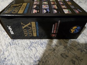SNK NEO GEO X GOLD Limited Edition Console *MINT FROM A COLLECTOR* 