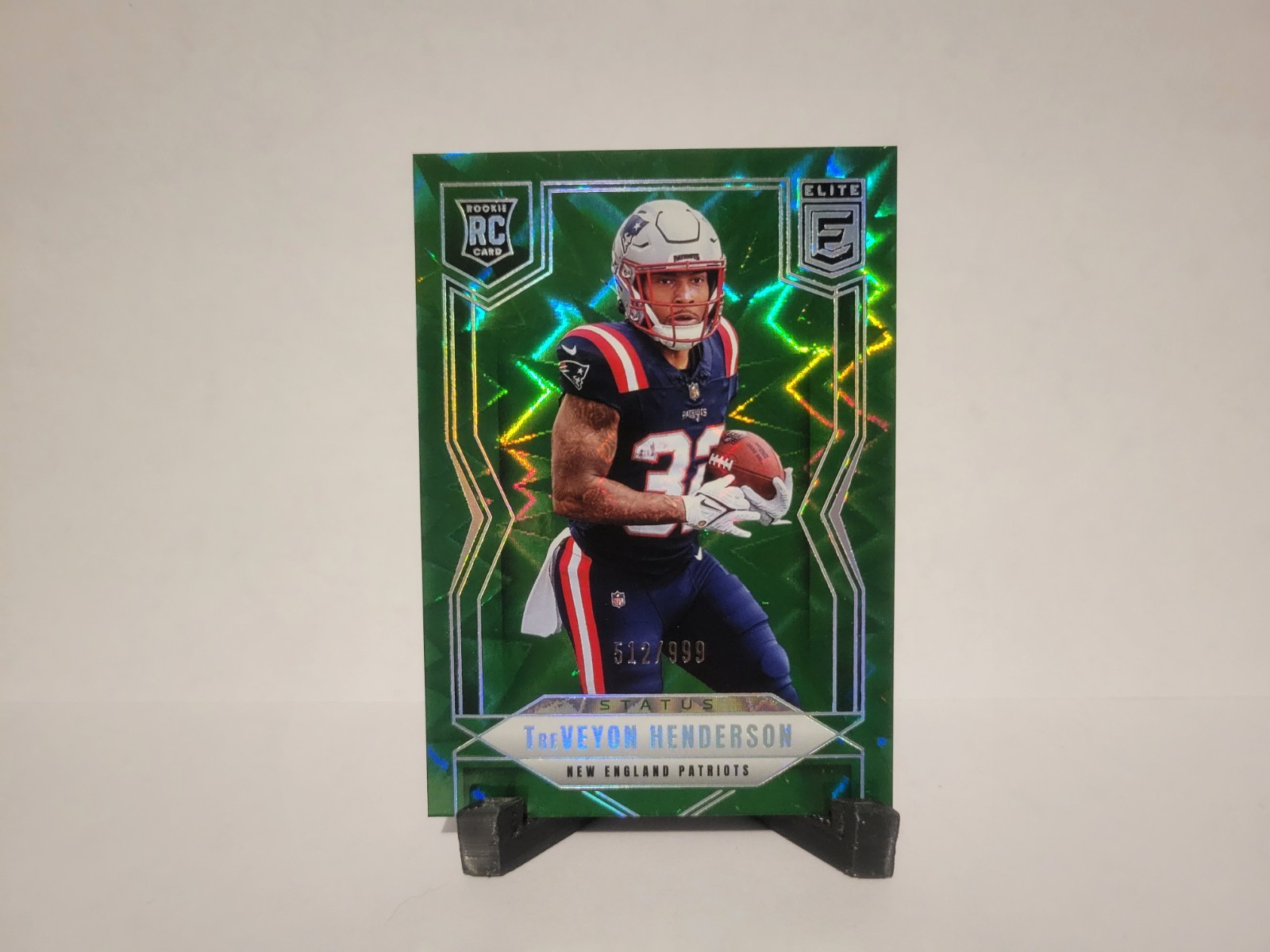 2025 Panini Donruss Elite - Treveyon Henderson #152 Status Explosion /999 (RC)