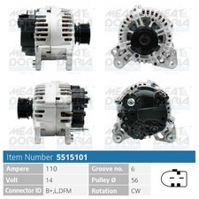 New Alternator for AUDI SEAT SKODA VW:A1,A3,EOS,LEON,ALTEA 06F903023B