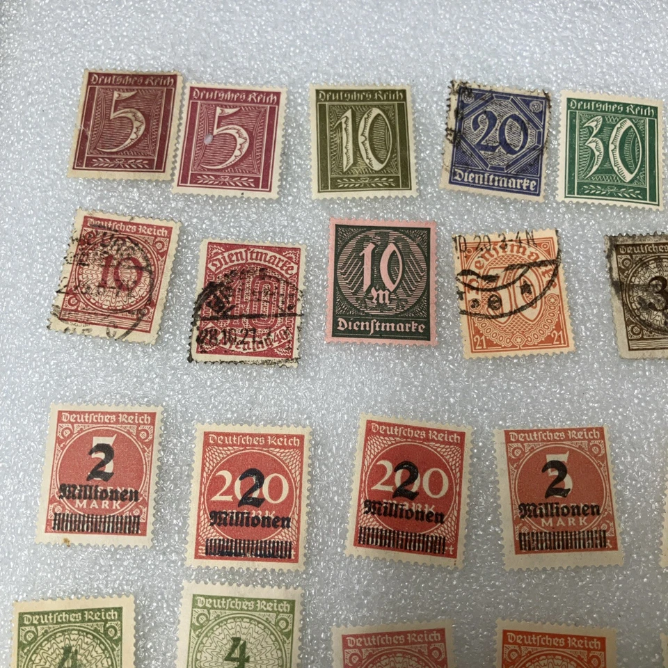 70 USED/HR/few MNH Deutsches Reich Stamps; 1920- 1945; $1 Ships- NICE- A DEAL! - Image 2 of 4