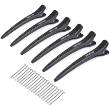 Professional Hair Clips For Styling With Anti Slip Teeth Duck Billed Hair Clip