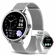 Smart Watches for Women Men Make/Answer Calls , Steps Counter Fitness Watch NEW