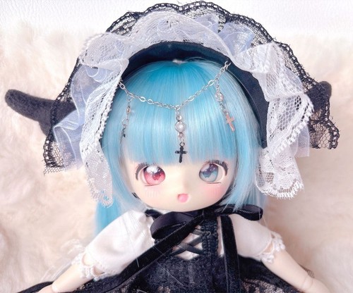 SWDOLL Sweet Tea Custom Head Headdress White Skin BJD 1/6 Doll Handmade Japan