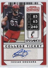 2020 Panini Contenders Draft Picks College Ticket Josiah Deguara #204 Auto 0b3